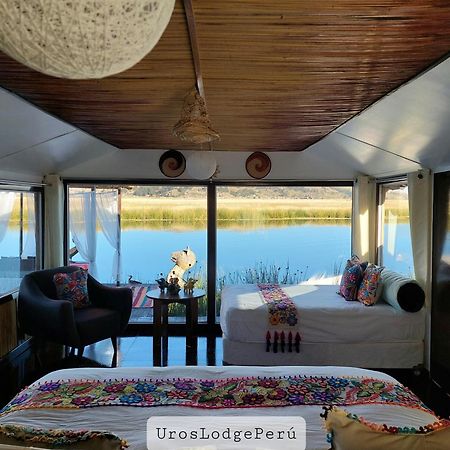 Uros Lodge Peru Puno Eksteriør billede