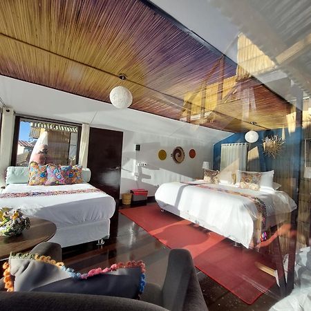 Uros Lodge Peru Puno Eksteriør billede